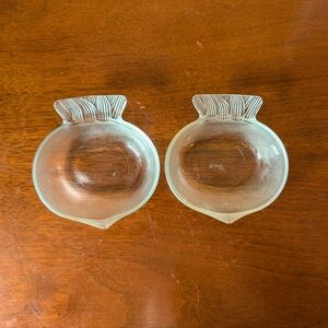 VINTAGE 80-90's STUDIO NOVA NATURE'S HARVEST TURNIP MEDLEY BOWL SET OF 2